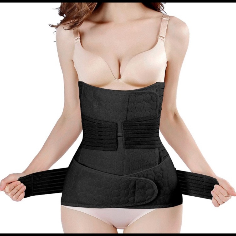 2 in 1 postpartum belly band wrap